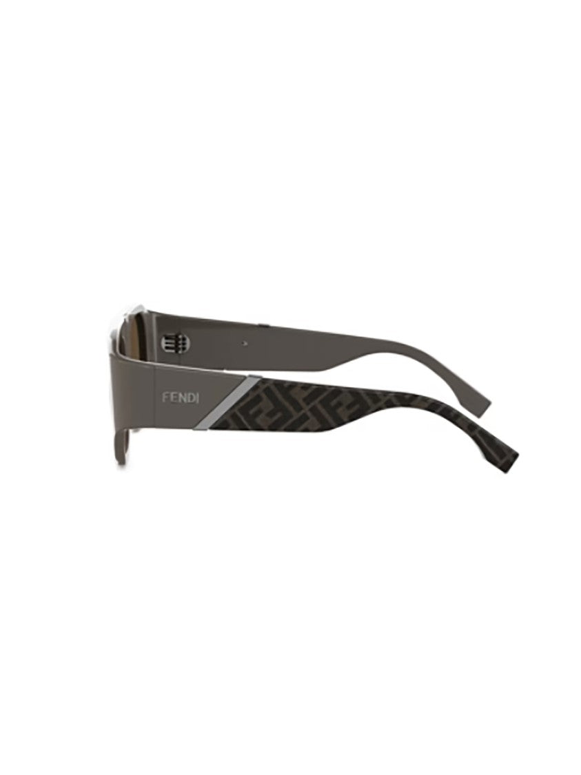 Fendi Taupe Fe40198i Rectangular Gradient Sunglasses