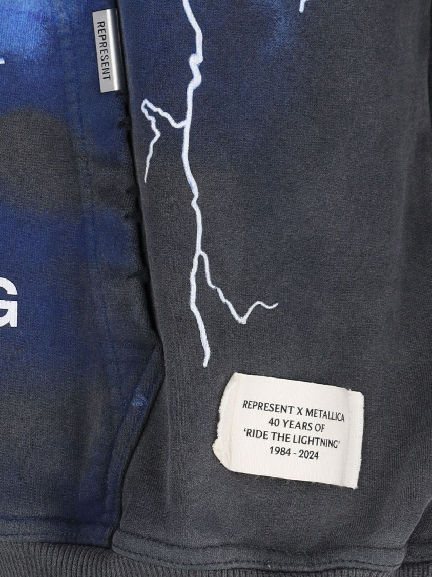 Represent Ride The Lightning' Hoodie – Grey