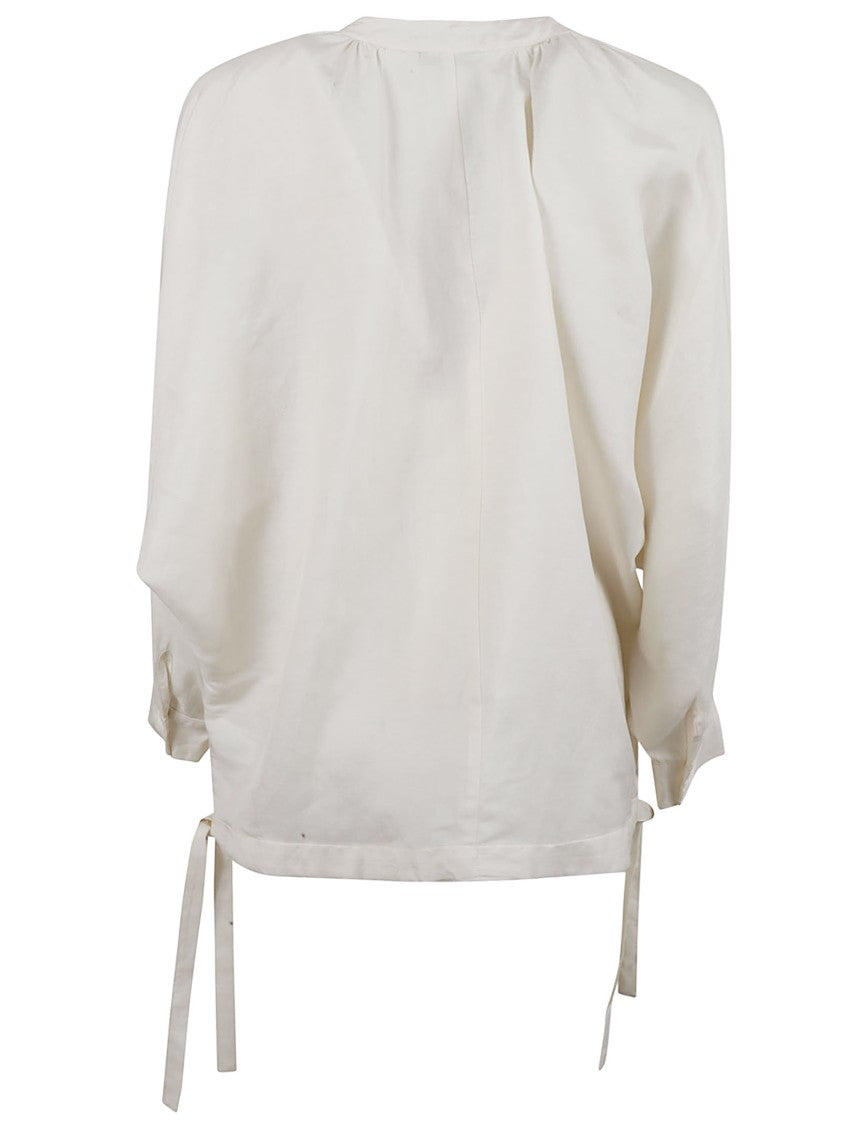Fabiana Filippi Relaxed White Button-Down Shirt