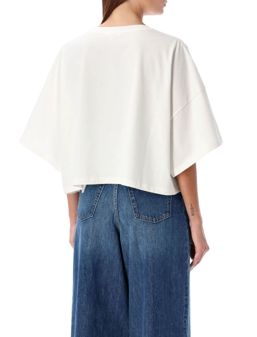 Chloé Organic Cotton Oversized Logo T-Shirt