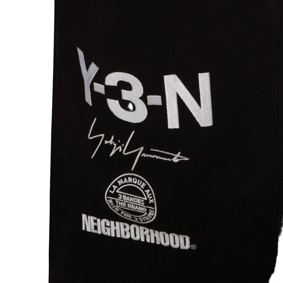 Adidas Y-3 X Nhbd X Dainese Relaxed Fit Black Cargo Trousers