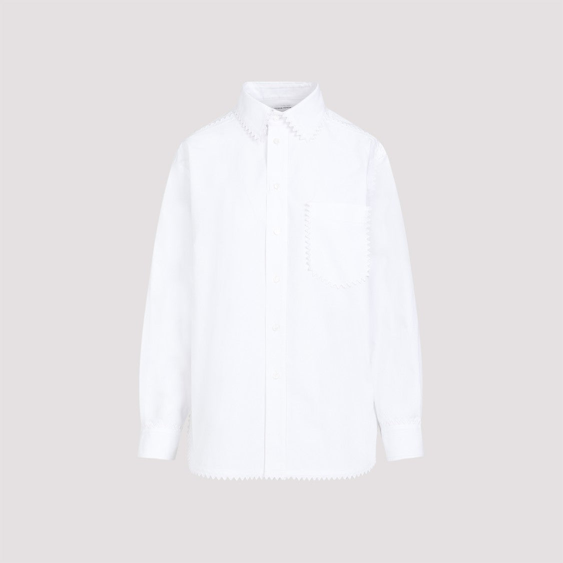 Bottega Veneta White Cotton Shirt