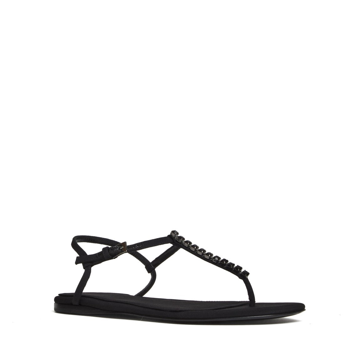 Paris Texas Montecarlo Crepe Crystal Flat Sandals