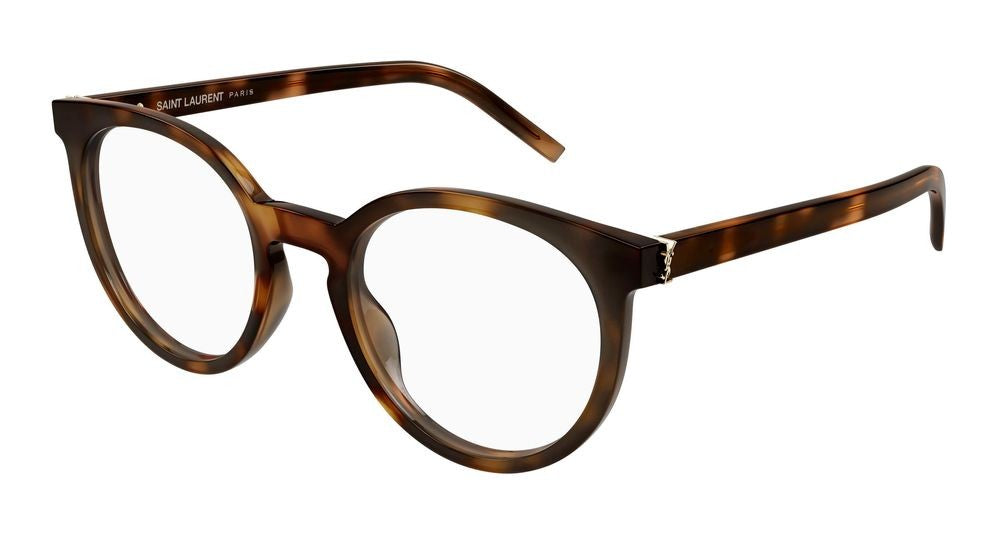 Saint Laurent Havana Sl M147 Acetate Cat-Eye Eyeglasses