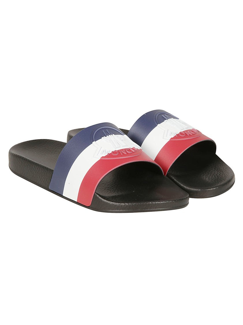 Moncler Basile Rubber Slide Sandals