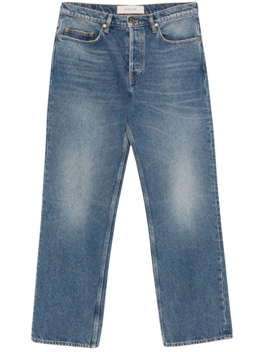 Golden Goose Light Blue Loose-Fit Denim Jeans