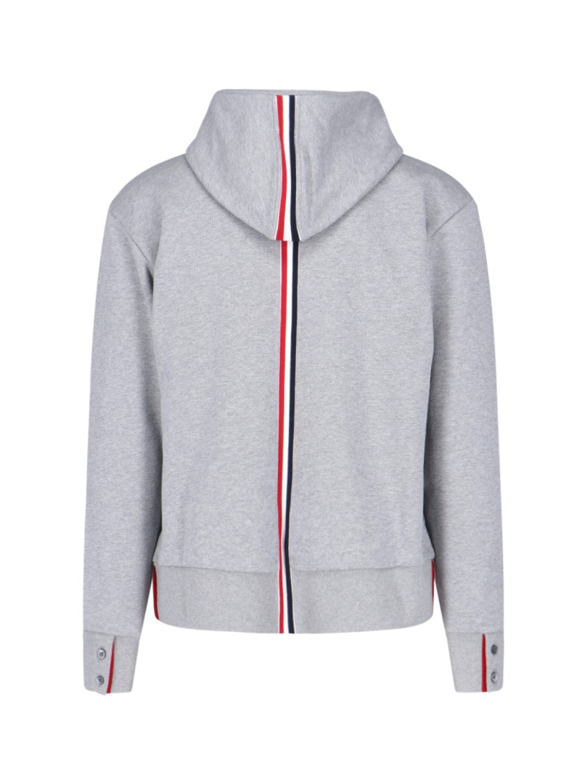 Thom Browne Logo Sweatshirt – Gray