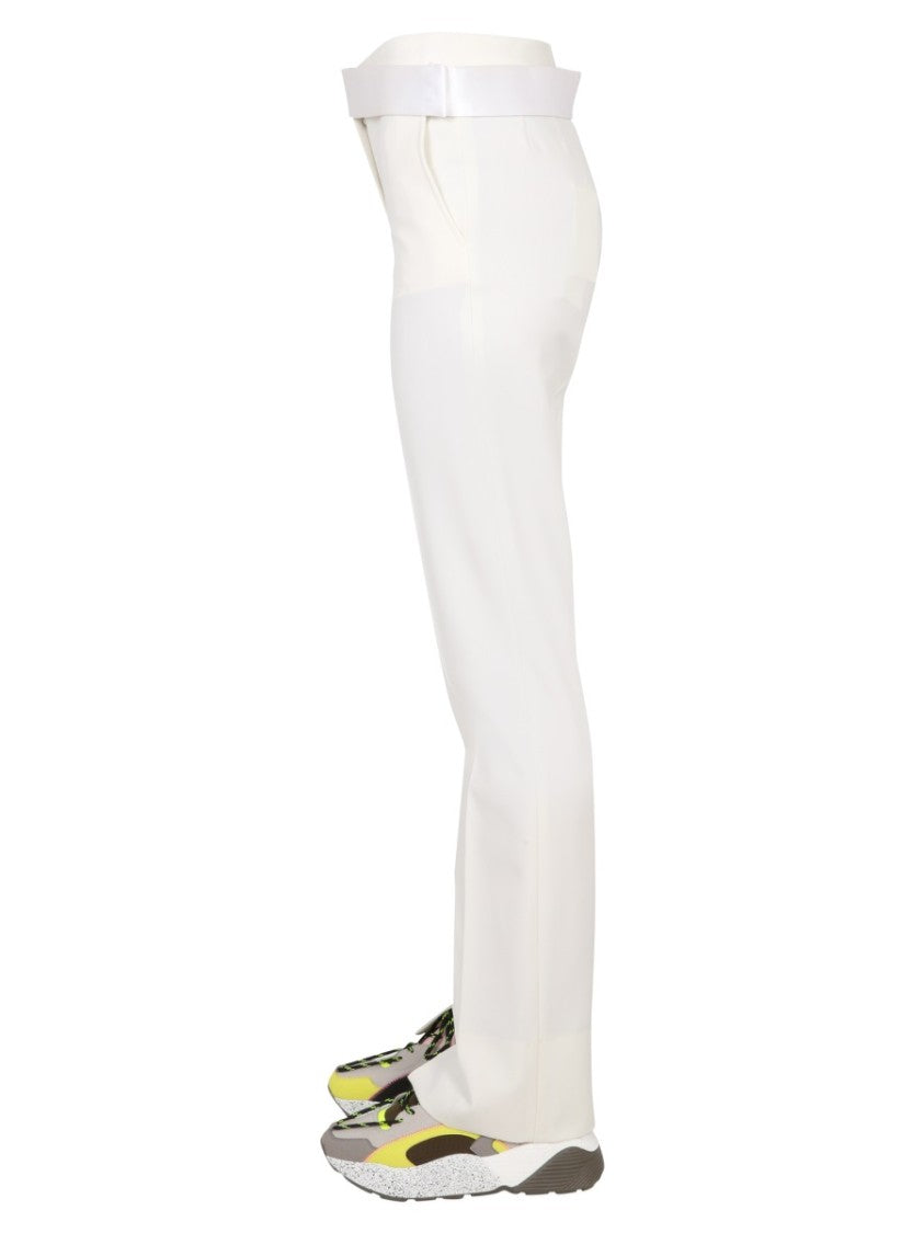 Stella Mccartney Tailored Straight-Leg Pants With High Waist