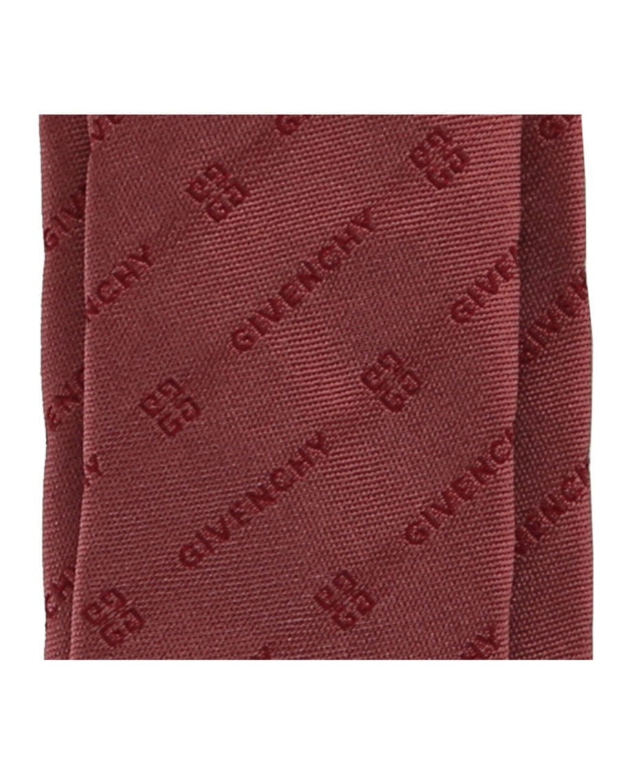 Givenchy Diagonal Logo Silk Tie