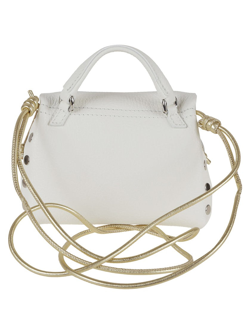Zanellato Small Structured Handbag With Metallic Accents