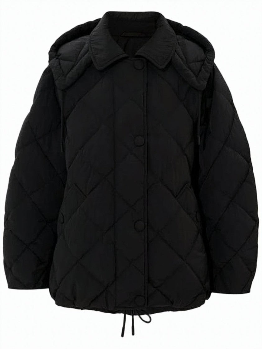 Ienki Ienki Quilted Padded Jacket With Relaxed Fit And Hood