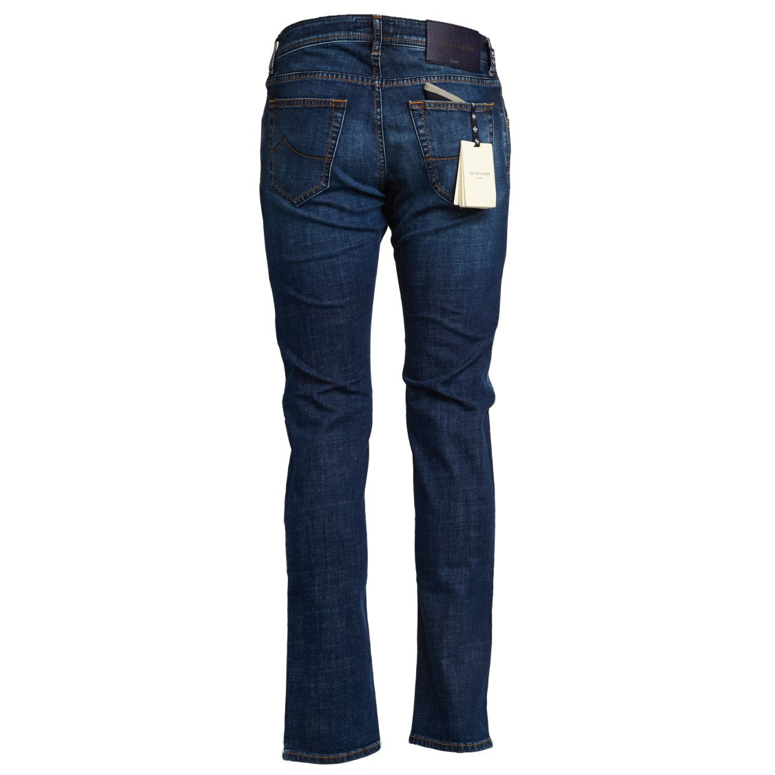 Jacob Cohen Slim Fit Denim Jeans With Classic Five-Pocket Design