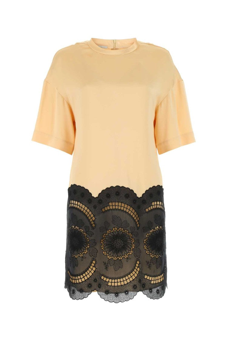 Stella Mccartney Skin Pink Satin Dress