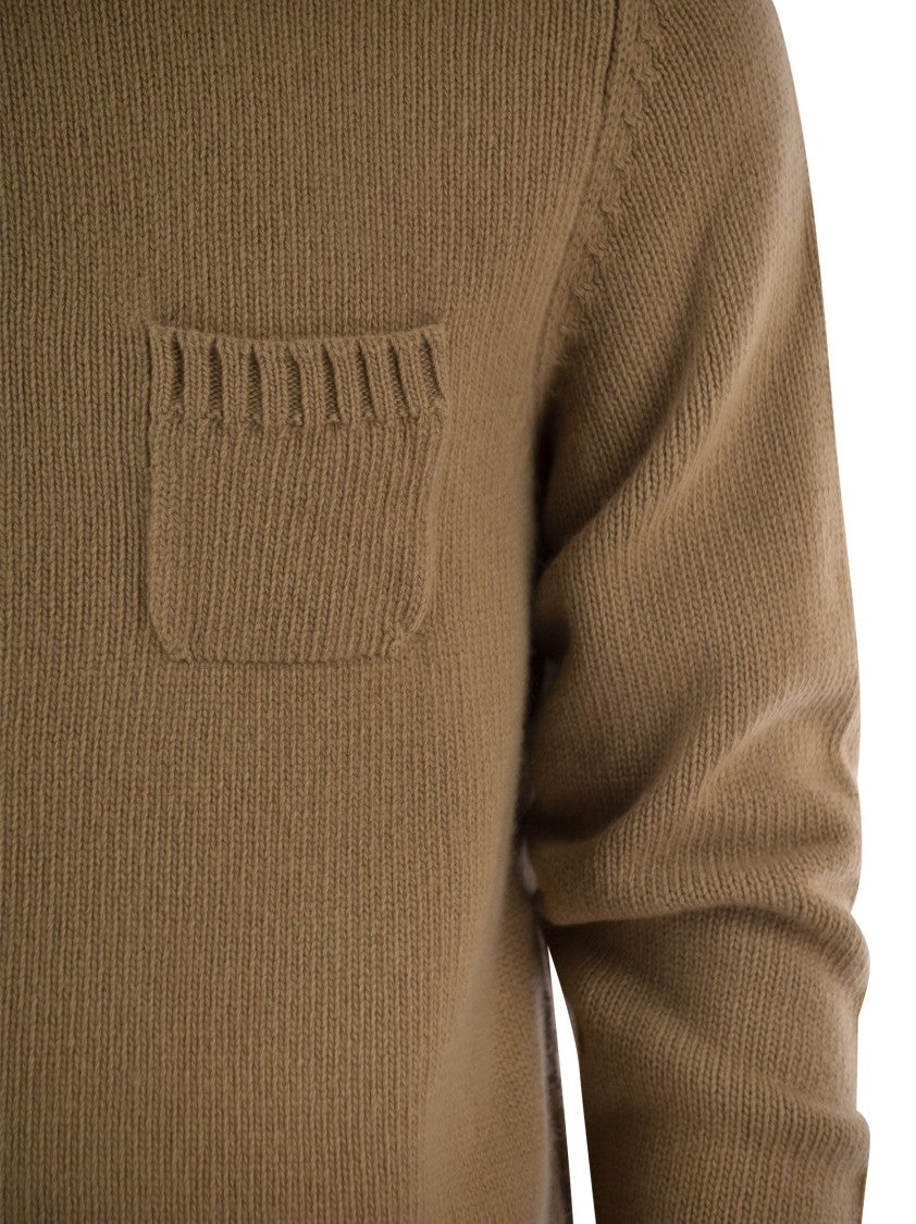 Fedeli Wool And Cashmere Turtleneck Jumper