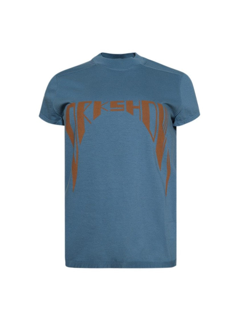 Drkshdw By Rick Owens Small Level Tee Toothpaste And Orange