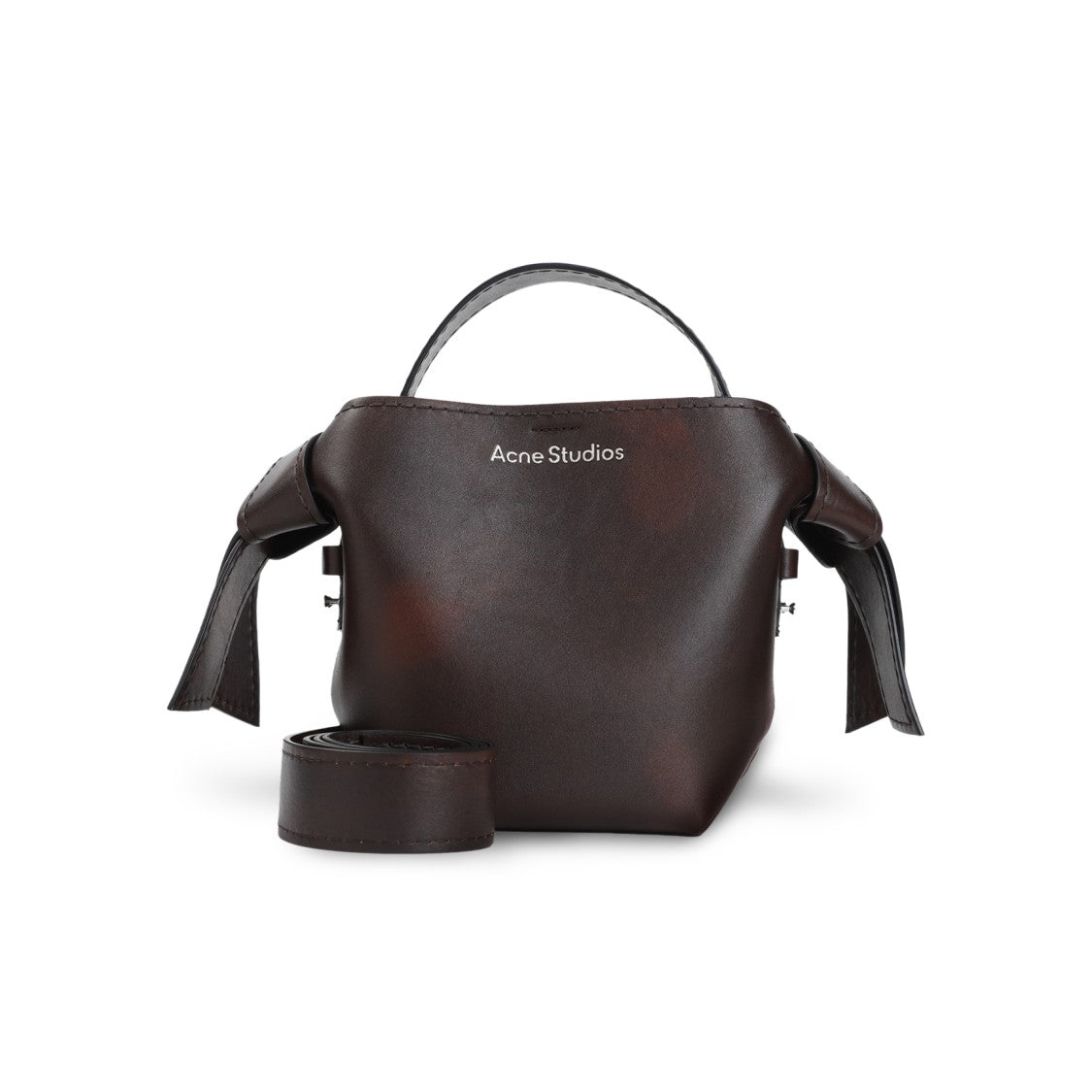 Acne Studios Handbag In Luxurious Calf And Lamb Leather With Ample Space And Iconic Design