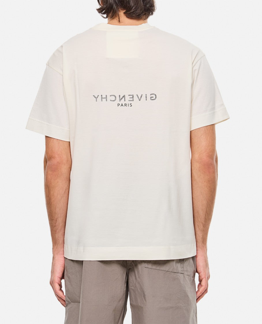 Givenchy Front Logo Print Crew-Neck T-Shirt