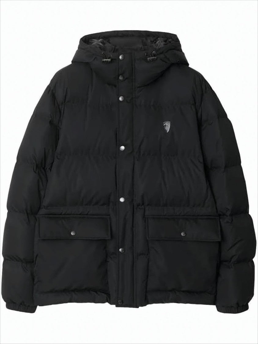 Burberry Quilted Down Jacket With Adjustable Hood