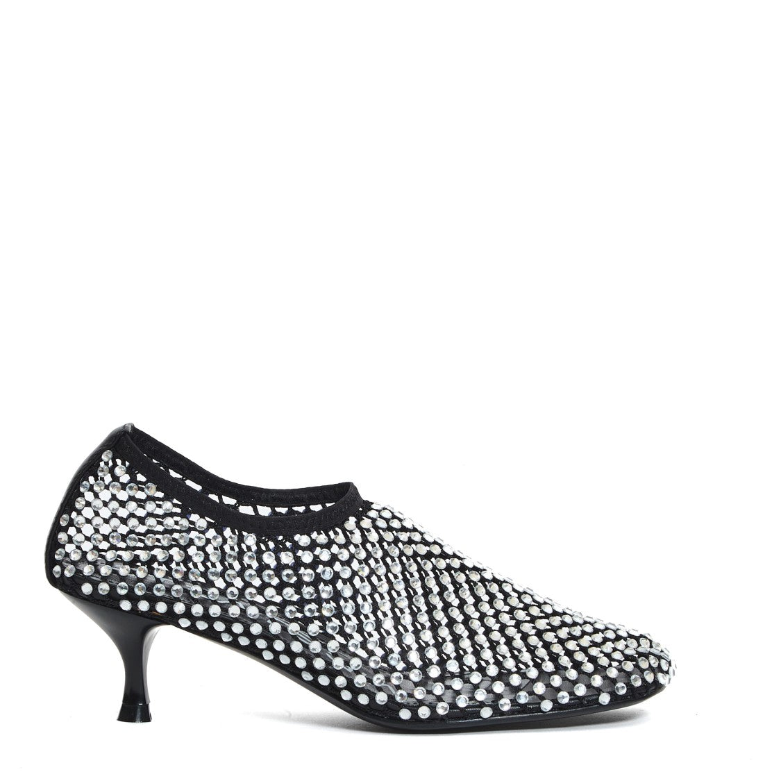 Strategia Mesh And Rhinestone Pumps
