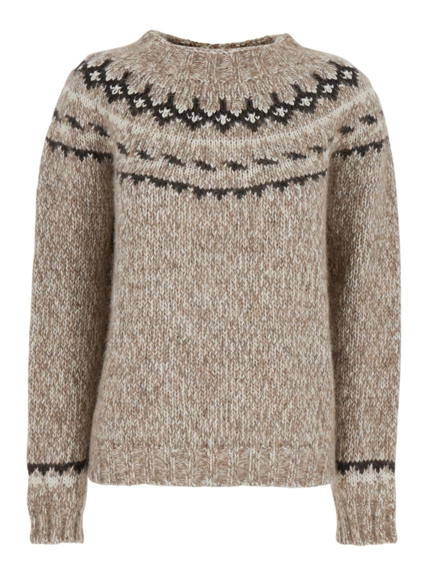P.A.R.O.S.H. Textured Knit Pullover