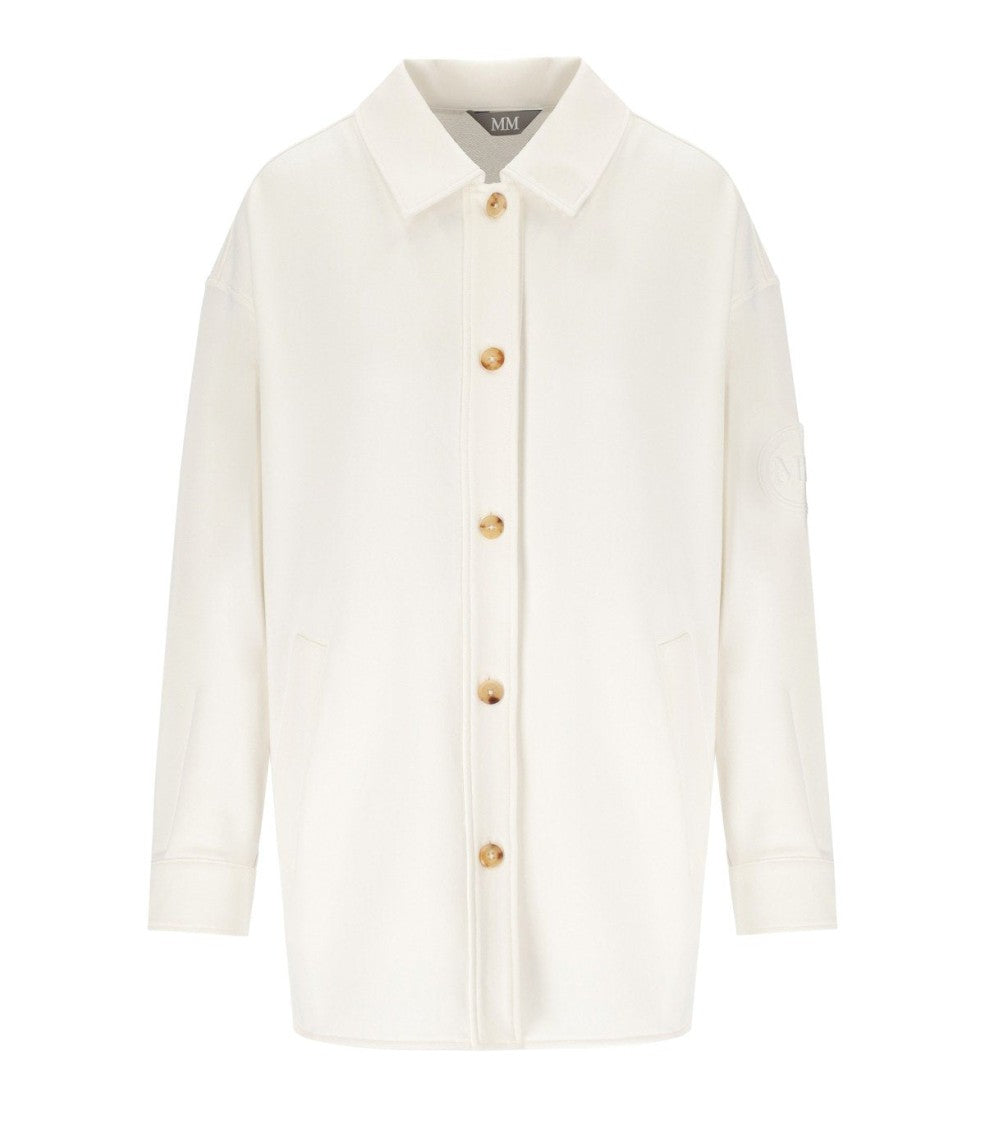 Max Mara Mm  Comma White Shirt Jacket