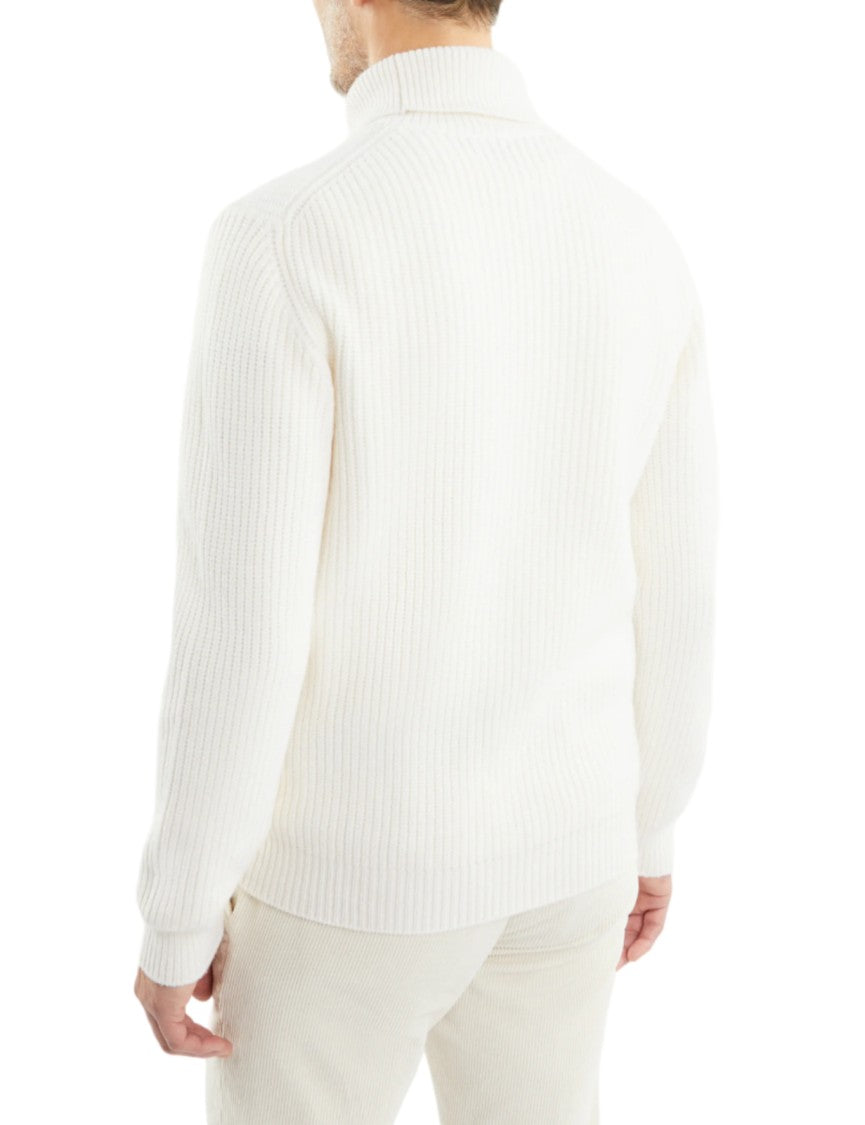 Fay Ribbed Knit Sweater