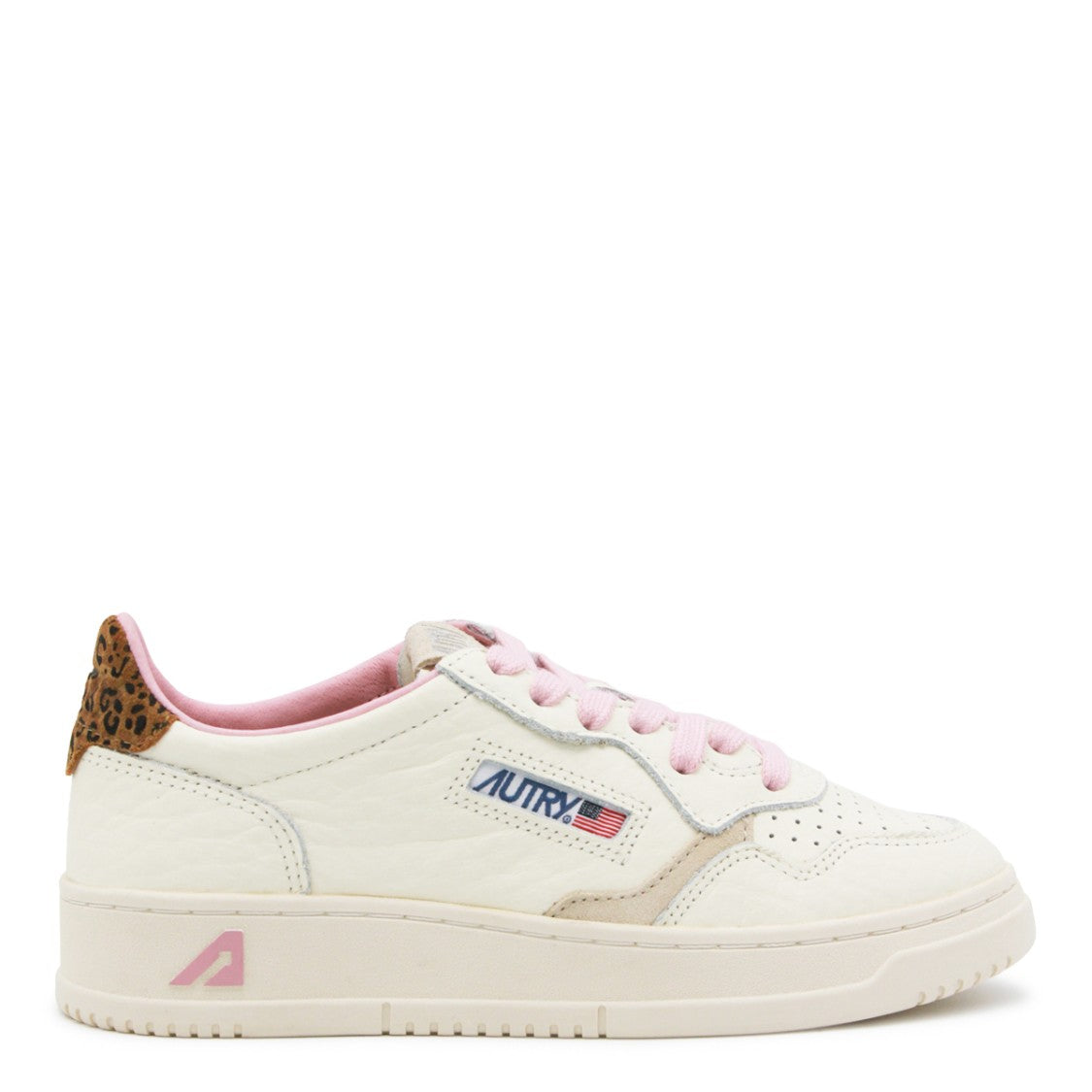Autry White Leather Medalist Sneakers