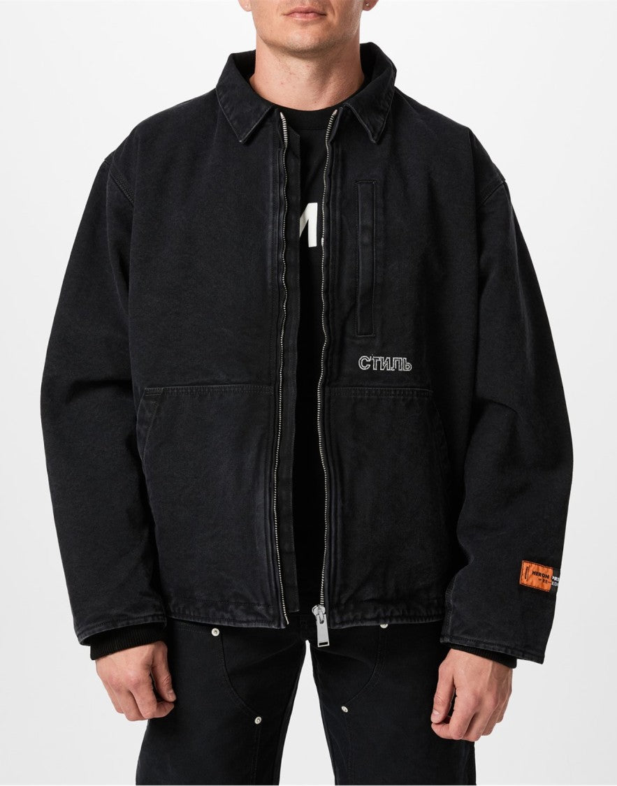 Heron Preston Ctnmb Canvas Padded Jacket
