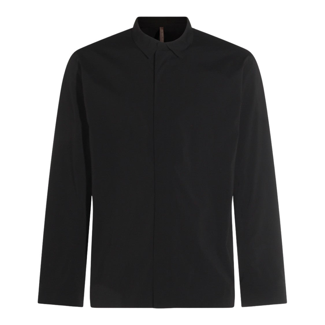 Arc'teryx Long-Sleeved Black Shirt With Stand Collar
