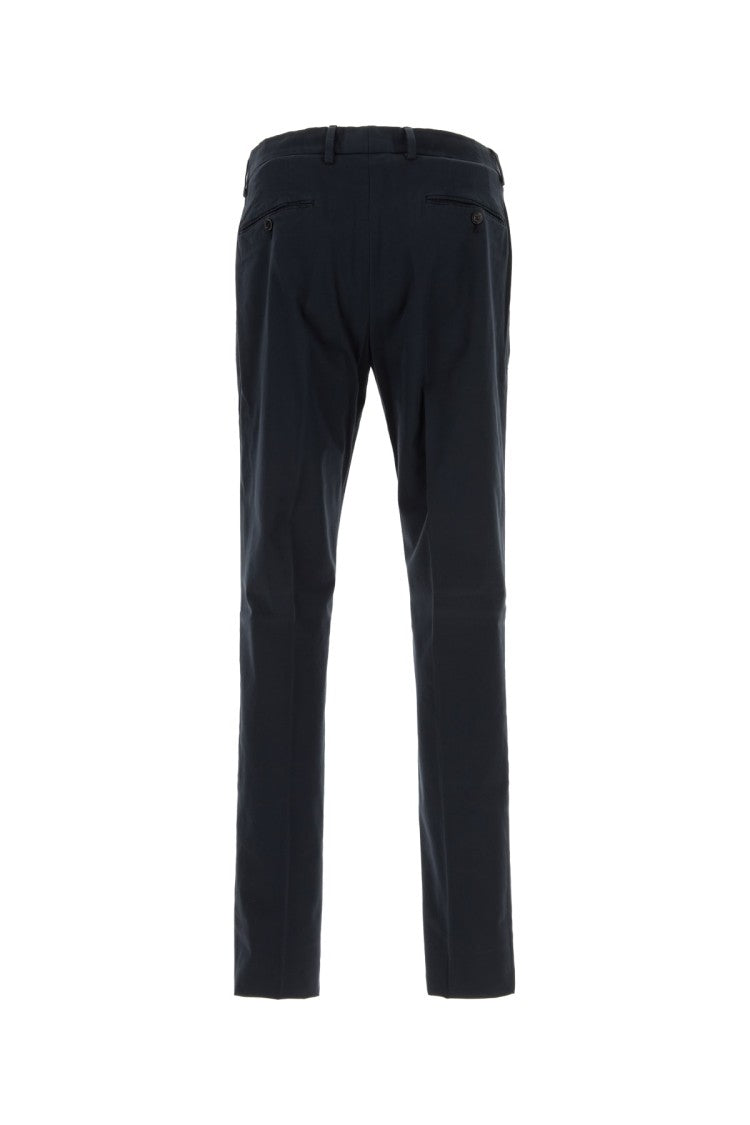 Zegna Tailored Straight-Leg Pants With Subtle Sheen