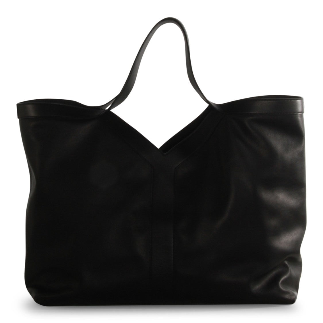 Saint Laurent Y Maxi Top Handle Bag With Distinctive Y-Shape Design