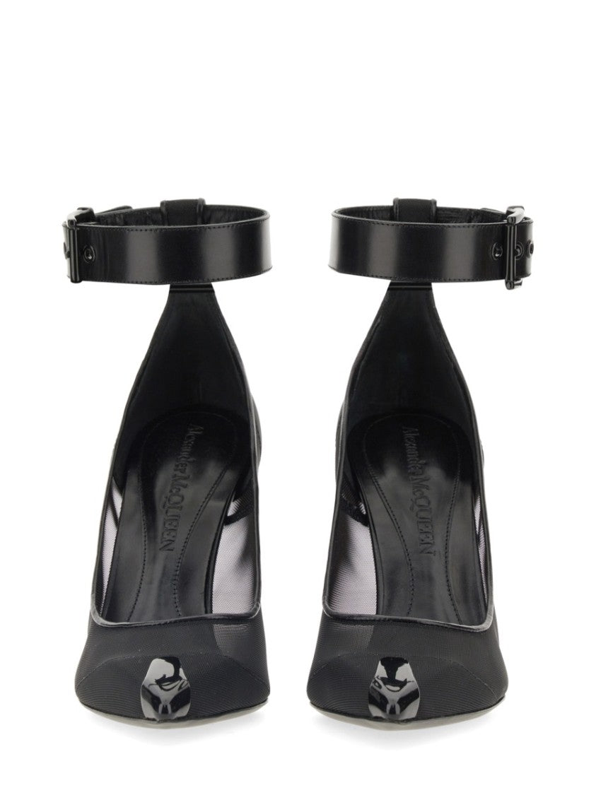 Alexander Mcqueen Punk Pumps With Strap