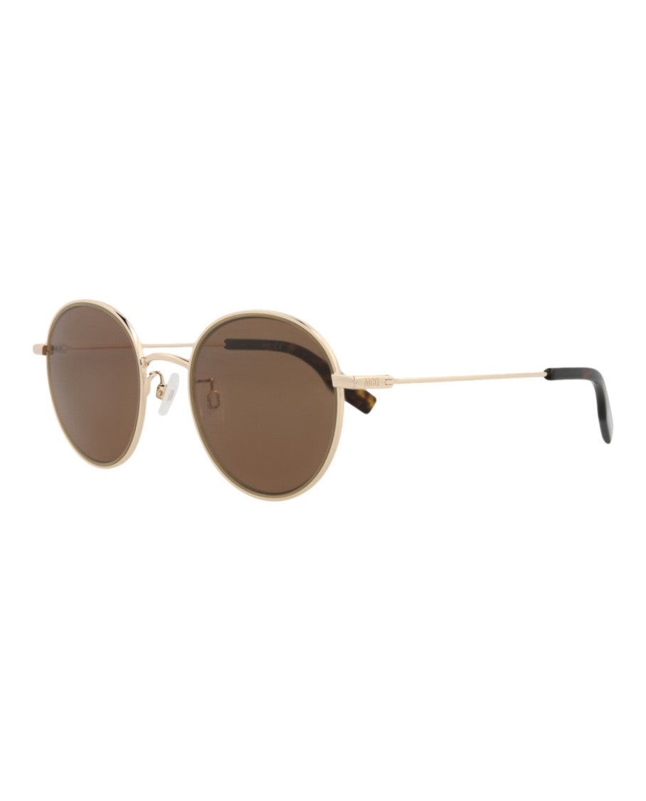 Alexander Mcqueen Round-Frame Recycled Acetate Optical Frames