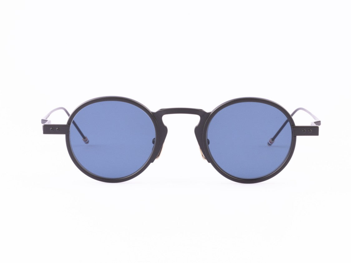 Thom Browne Blue Ues931a Round Titanium Sunglasses