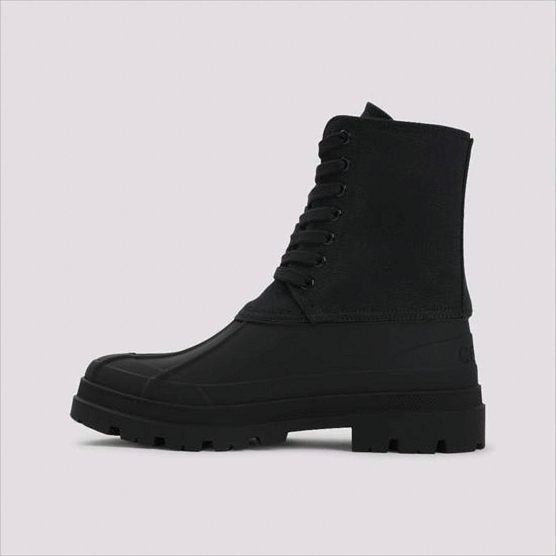 Celine High-Top Celine Boots With Sturdy Rubber Sole