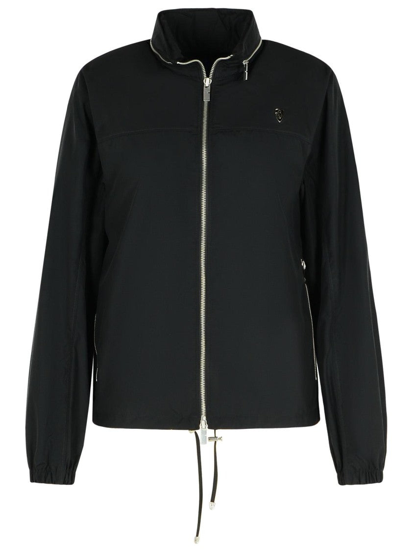 Burberry Black Cotton Blend Jacket