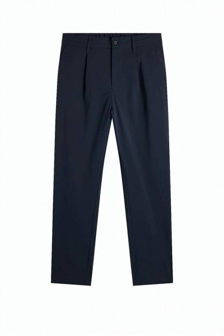 J Lindeberg Straight Tailored Pants With Classic Waistband
