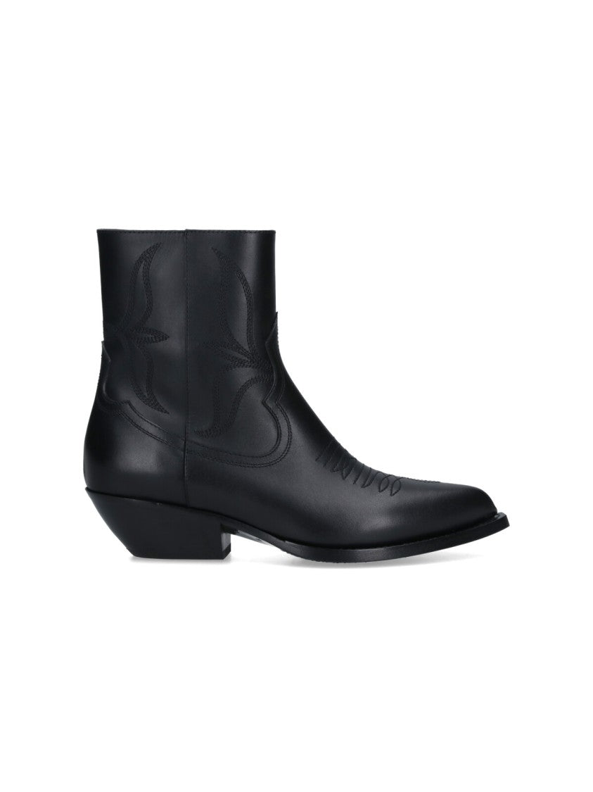Céline "Leon" Boots Black