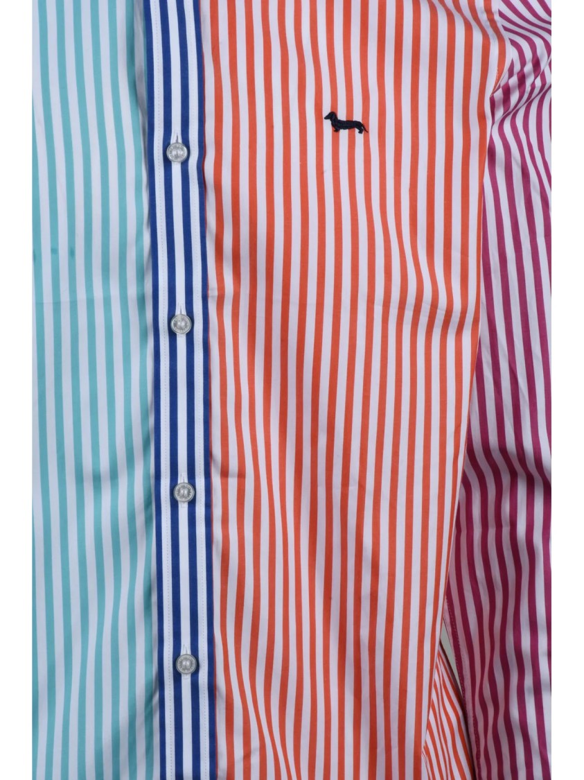 Harmont&Blaine Multicolor Cotton Patterned Shirt