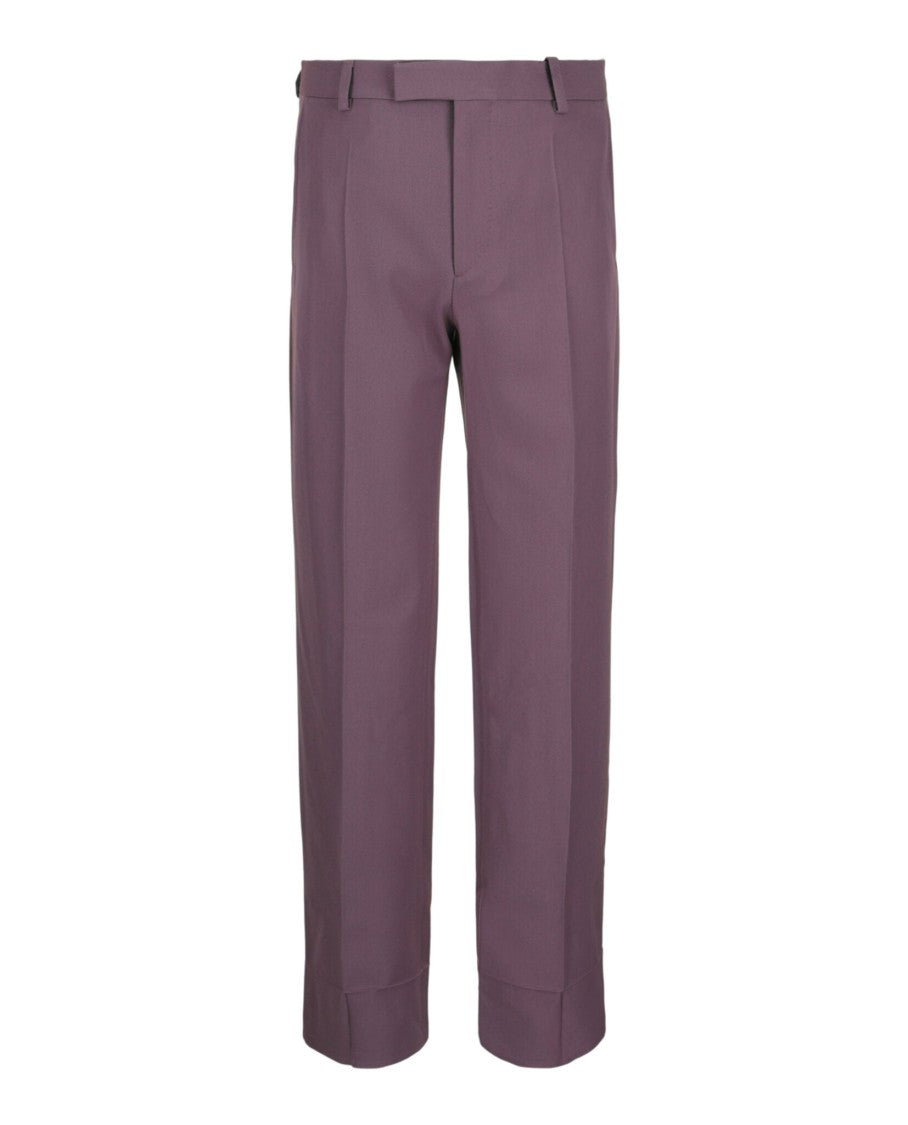 Valentino Pleated Virgin Wool Slacks