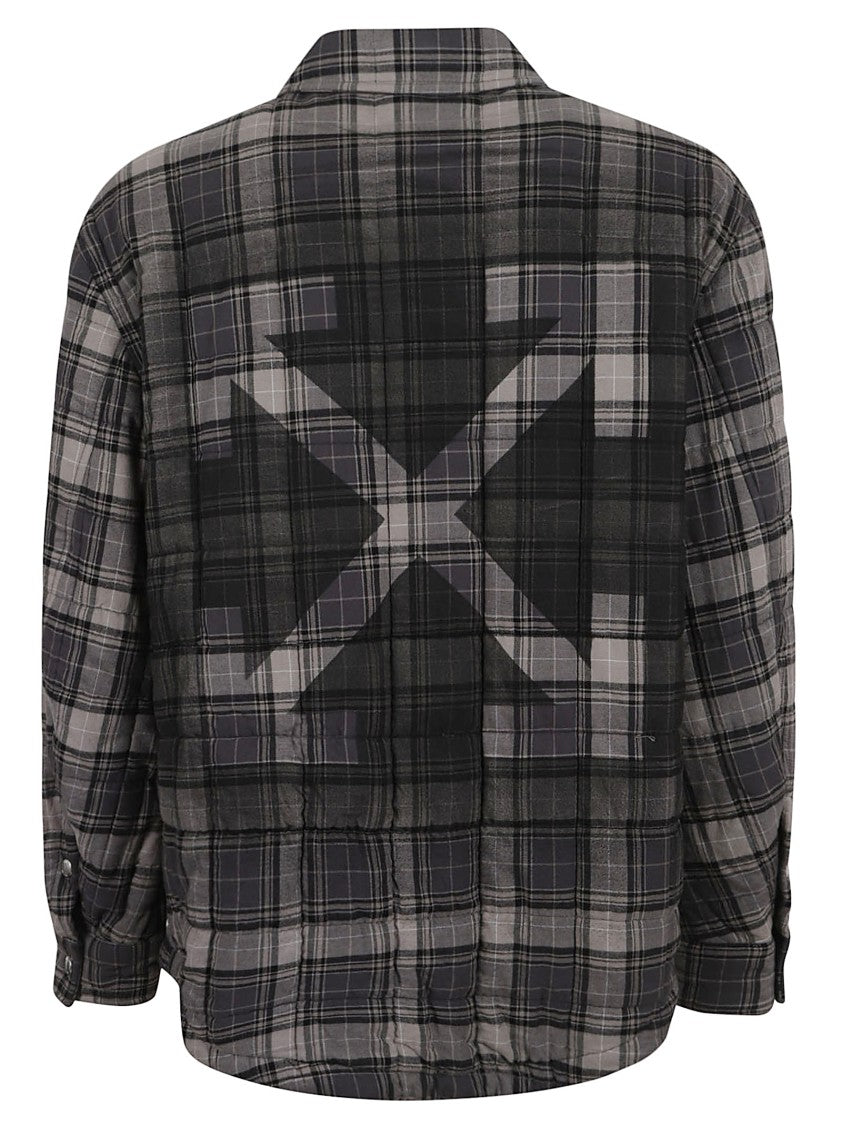 Off-White Padded Checked Shirt