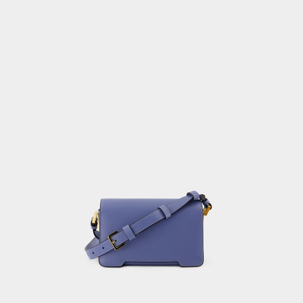 Marni Mini Shoulder Bag - Leather - Blue