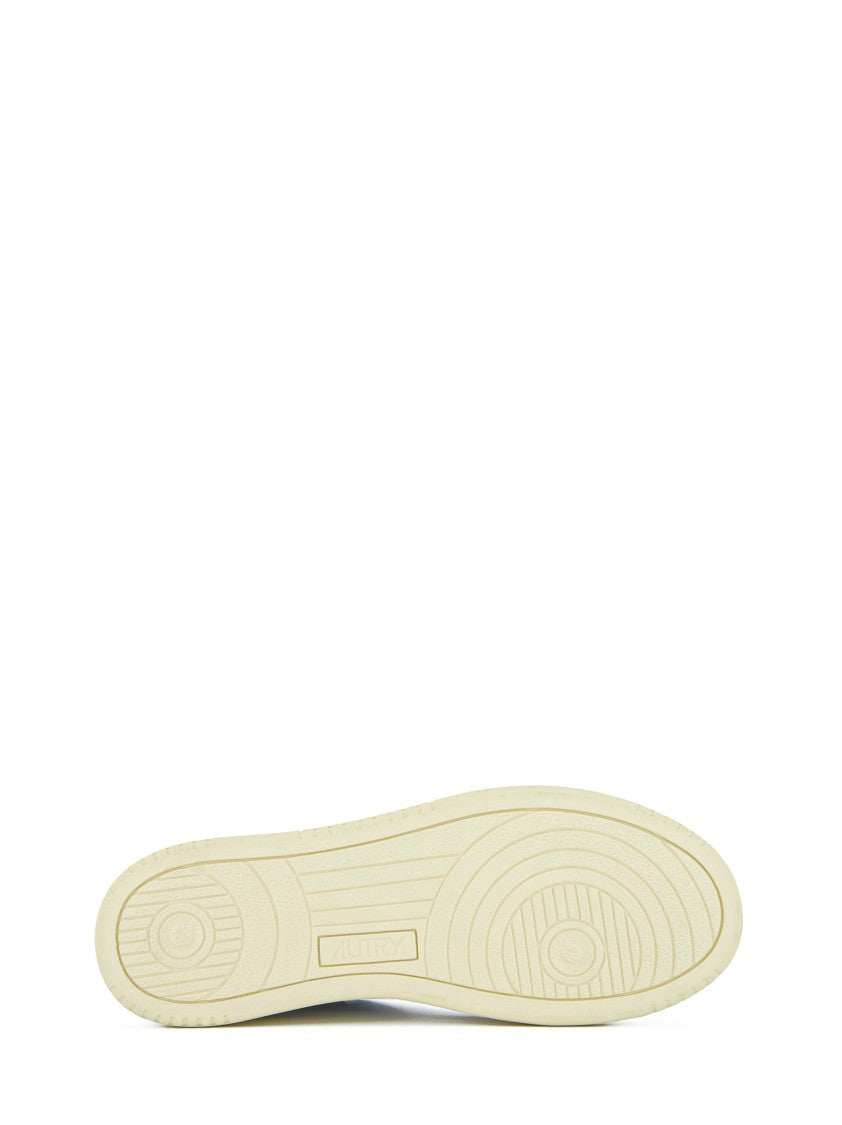 Autry White Leather Sneakers
