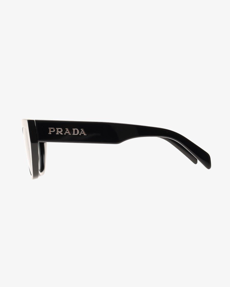 Prada Cat-Eye Sunglasses With Oversized Logo