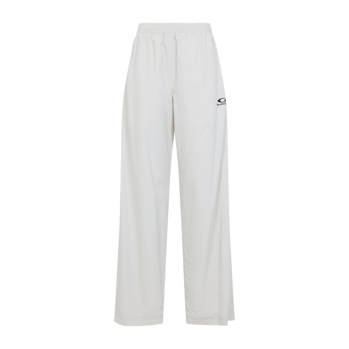 Balenciaga Relaxed Straight-Leg Pants With Elastic Waistband