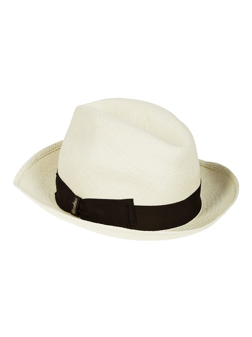 Borsalino Federico Panama Hat With Medium Brim