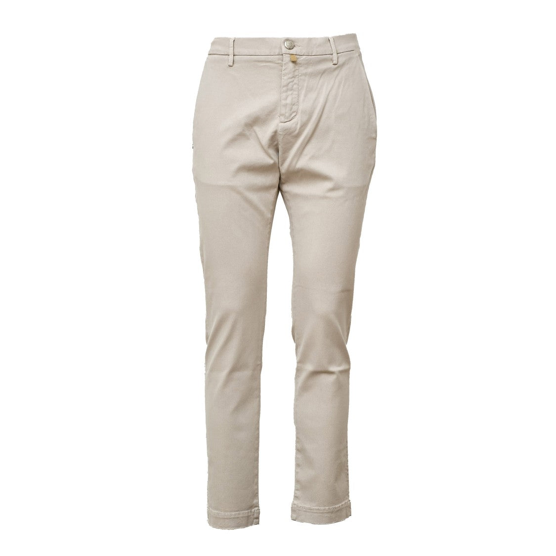 Jacob Cohen Regular Fit Gray Pants With Contrast Logo Detail