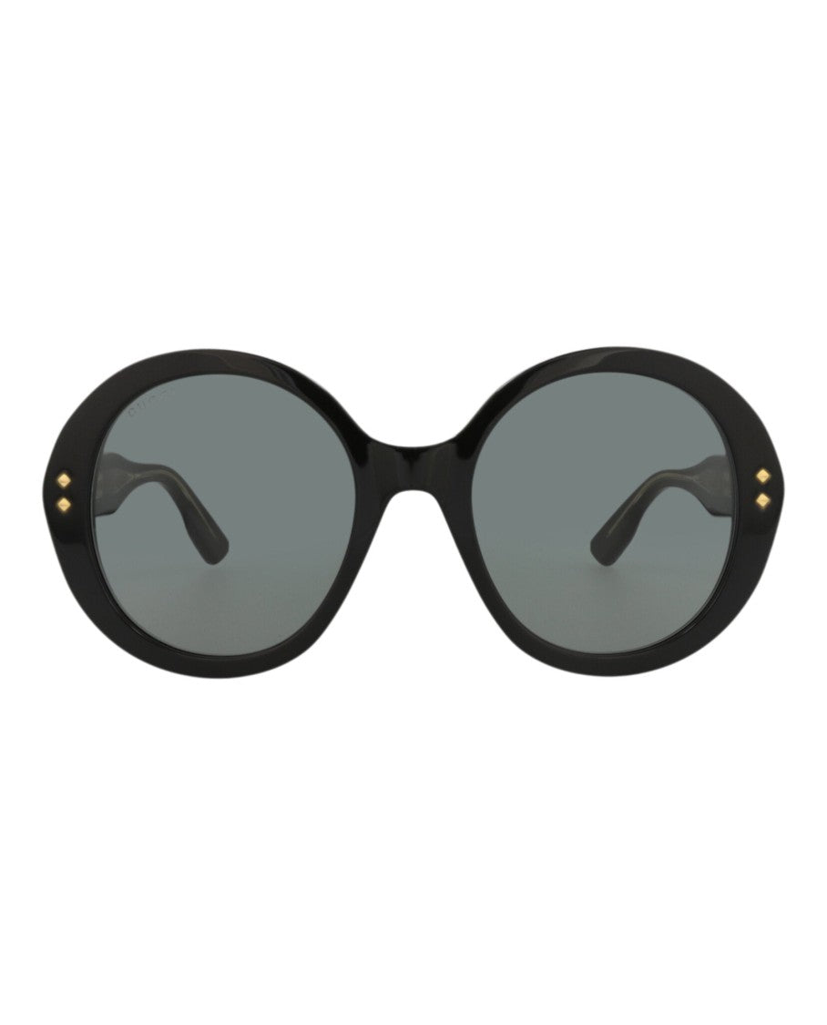 Gucci Round-Frame Acetate Sunglasses