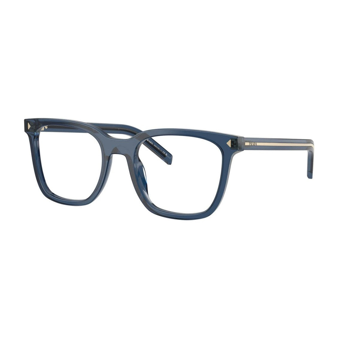 Prada Blue Pr B11v Acetate Square Sunglasses