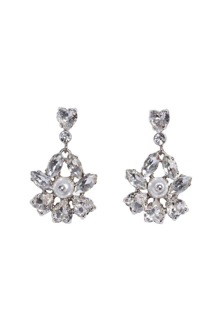Simone Rocha Heartbloom Drop Earrings
